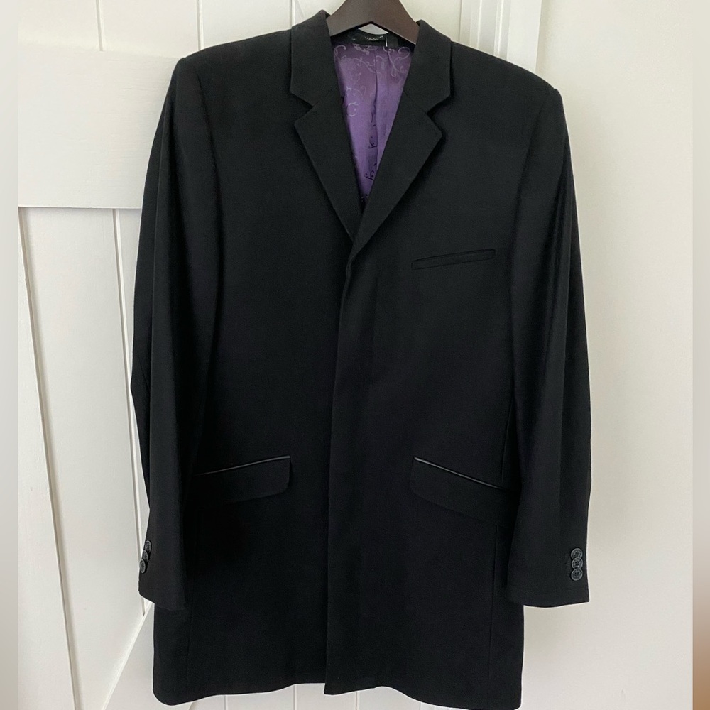 Ted Baker Wool blend men’s single-breasted overcoat